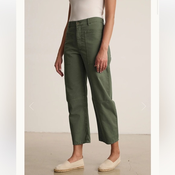 Velvet by Graham & Spencer Brylie Sanded Twill Utility Pant NWOT - Picture 3 of 9